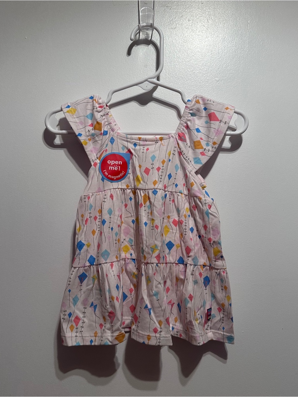 NWT Magnetic Me Sky’s The Limit Kite Ruffle Dress 0-3M
